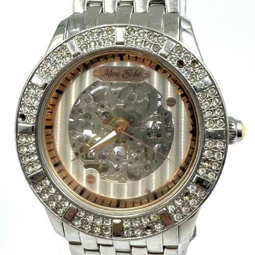 Marc Ecko E35000G1 Automatic Men's Wrist Watch Analog Stainless Steel Luxury Timepiece