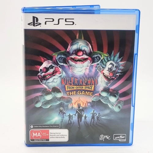 Killer Klowns From Outer Space The Game PS5 PlayStation 5 Video Game