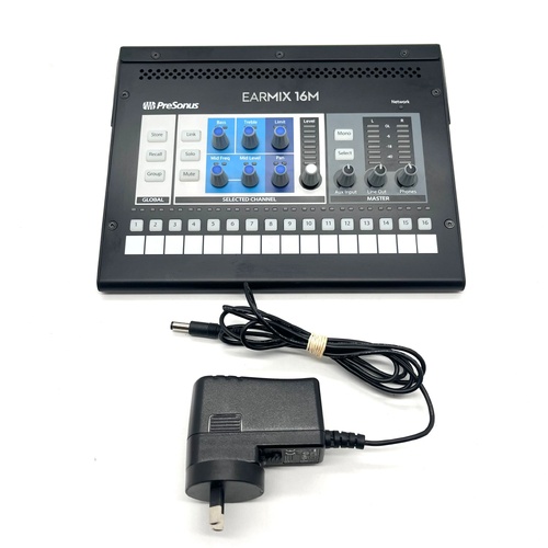 PreSonus EarMix 16M 16x2 AVB Networked Personal Monitor Mixer