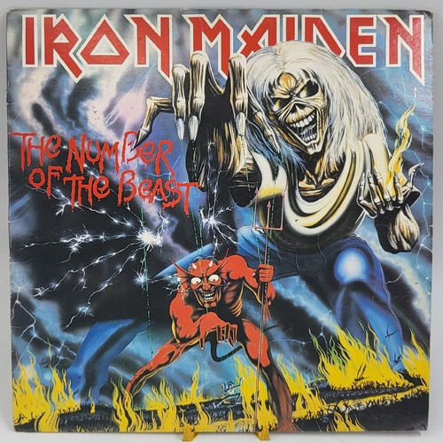 The Number of the Beast – 1982 Australian Pressing Vinyl LP by Iron Maiden | Original Heavy Metal Record | Collectible Classic