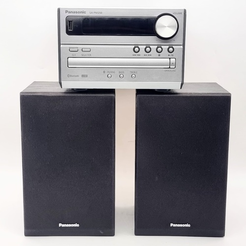 Panasonic SA-PM250 Micro HiFi Stereo System CD USB Bluetooth