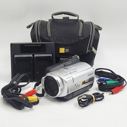 Sony Handycam HDR-SR5E HDD HD Camcorder Touchscreen w/ Aftermarket Charger