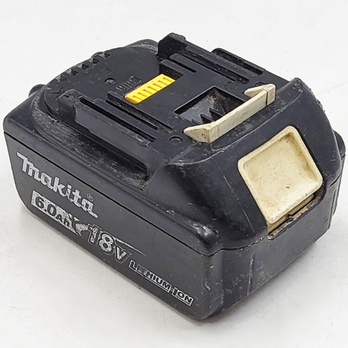 Makita 18V 6.0Ah Li-Ion Battery BL1860B Rechargeable Cordless Power Tool Battery