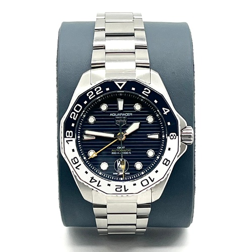 TAG Heuer Aquaracer Professional 300 GMT WBP2010 43mm Automatic Watch