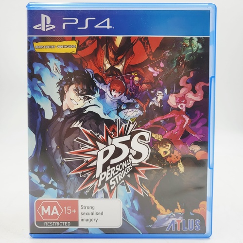 Persona 5 Strikers Sony PlayStation 4 PS4 Action RPG