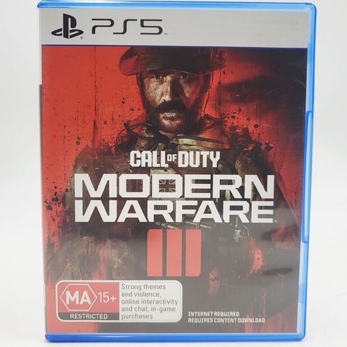 Call of Duty Modern Warfare III (MW3) PS5 Game Disc for PlayStation 5