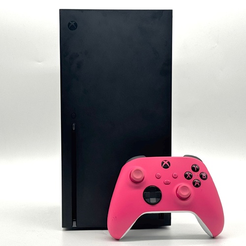 Microsoft Xbox Series X 1TB Console Matte Black 1882 Disc Edition and Controller