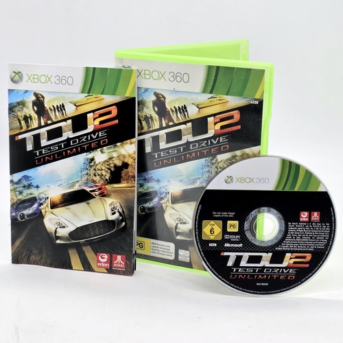 Test Drive Unlimited 2 Xbox 360 Racing Game
