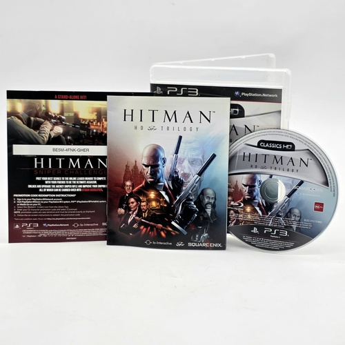 Hitman Trilogy PS3 Sony PlayStation 3 Game Complete with Manual