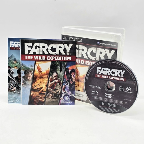 Far Cry The Wild Expedition PS3 PlayStation 3 Game Complete with Manual