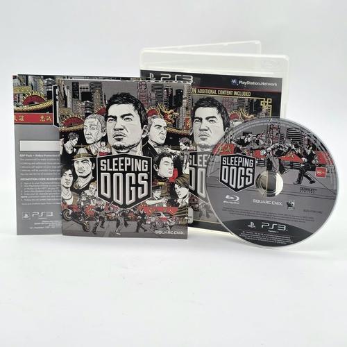 Sleeping Dogs ANZ Edition PS3 PlayStation 3 Game Complete with Manual