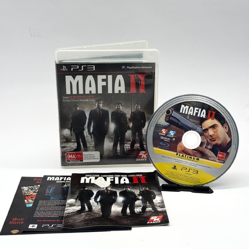 Mafia II Platinum The Best of PlayStation 3 Game 2K Action Adventure