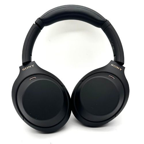 Sony WH-1000XM4 Wireless Noise Cancelling Over Ear Headphones Black in Case