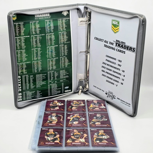 2013 NRL Traders Collectable Trading Cards Complete Common Set 192