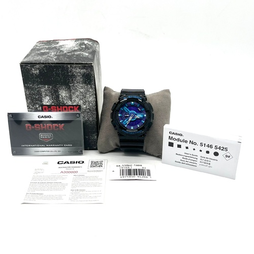Casio G-Shock GA-110HC-1A Analog Digital Sports Watch Hyper Colour Series