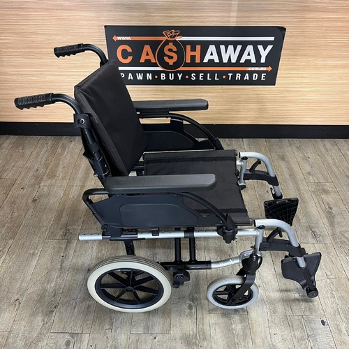 Sunrise Medical Breezy Basix 2 Transit Wheelchair 125kg Foldable