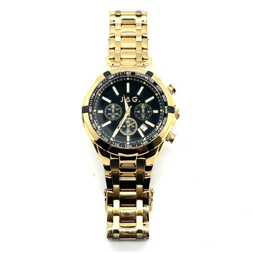 JAG J2511A Boss Gold Mens Chronograph 46mm Stainless Steel Watch