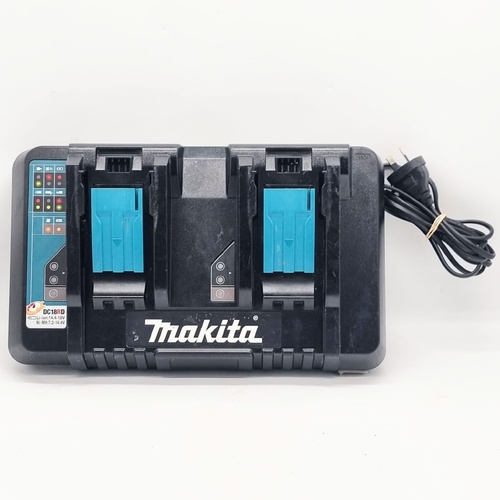 Makita DC18RD 18V LXT Lithium-Ion Dual Port Rapid Battery Charger