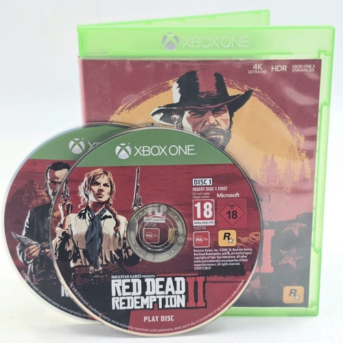 Red Dead Redemption 2 Xbox One Game PAL Disc