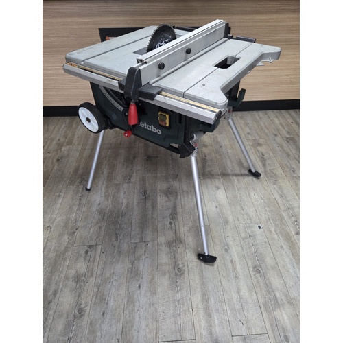 Metabo TS 254 250-254mm 240V Corded Jobsite Table Saw with Integrated Stand