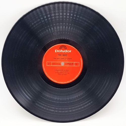 Polydor LP Record The Who Live At Leeds