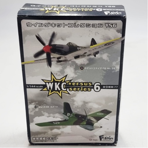 F-Toys WKC Versus Series 6 1:144 Scale Aircraft Model Kit Collectible Plastic Model