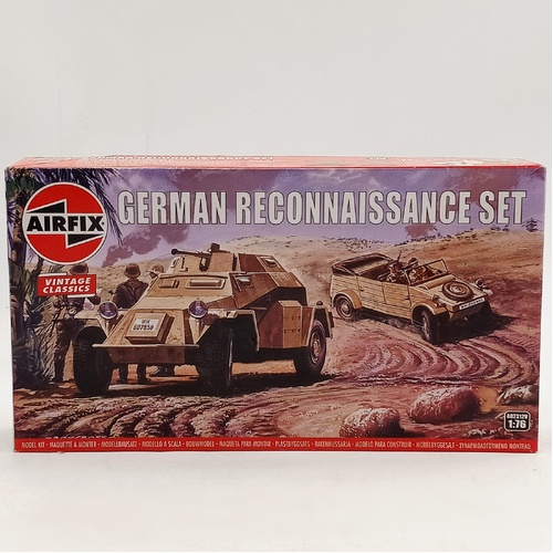 Airfix German Reconnaissance Set 1:76 Scale Military Model Kit New