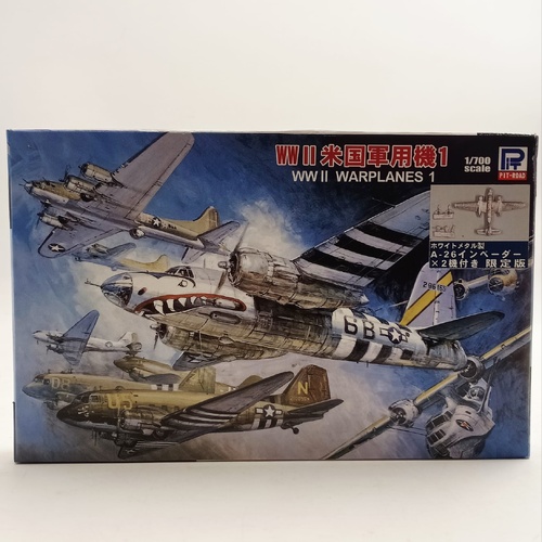 Pit-Road 1/700 Scale WWII Aircraft Plastic Model Kit WW2 Warplanes Plane Set