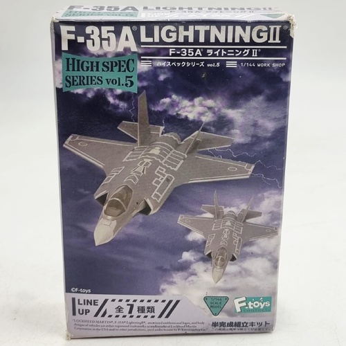 F-Toys F-35A Lightning II High Spec Series Vol.5 1:144 Scale Model Kit