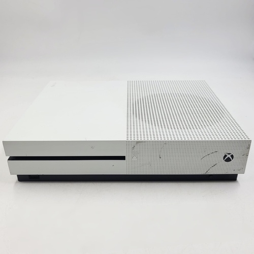 Xbox One S 1TB White Console Tested and Working Includes Leads No Controller