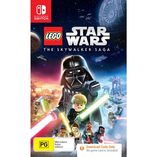 LEGO Star Wars: The Skywalker Saga Nintendo Switch Code-in-a-Box Edition New