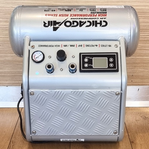 Chicago Air HUSH15SF 15L Portable Silent Air Compressor