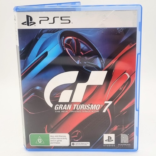 Gran Turismo 7 The Real Driving Simulator PS5 PlayStation 5 Game