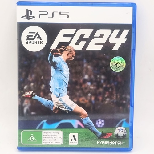 EA Sports FC 24 PS5 PlayStation 5 Soccer Football Game