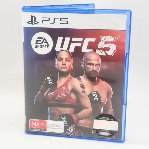 EA Sports UFC 5 PS5 PlayStation 5 MMA Fighting Game