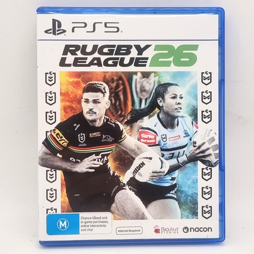 Rugby League 26 PS5 PlayStation 5 Game
