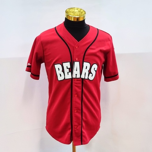 Home Run Bears Baseball Team Jersey Red #24 Strikers Norths Australia