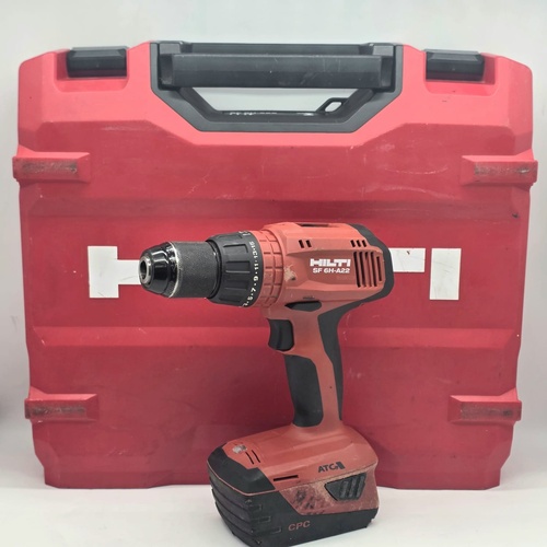 Hilti SF 6H-A22 1/2 Inch Hammer Drill with 5.2Ah Battery and Hard Case