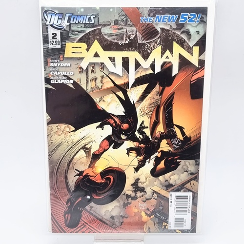 DC Comics The New 52 Batman #2 Court of Owls Capullo Snyder 2011
