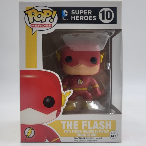 Funko Pop DC Super Heroes The Flash #10 Vinyl Figure Collectible DC Comics