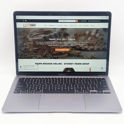 Apple 13.3-inch MacBook Air (M1, 2020) A2337 Space Grey 8GB 256GB macOS Tahoe