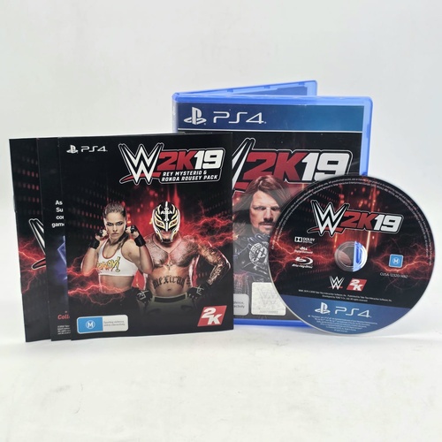 WWE 2K19 PS4 PlayStation 4 Wrestling Game