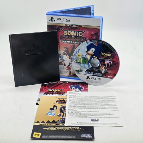 Sonic X Shadow Generations PS5 PlayStation 5 Game SEGA