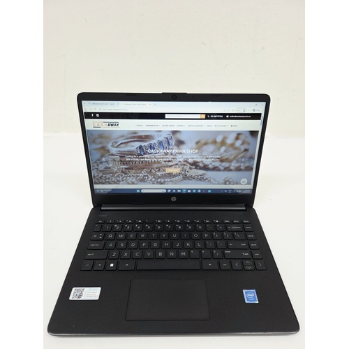 HP 14 Inch Laptop 14s-dq0513tu Intel Celeron N4120 4GB RAM 64GB with Charger