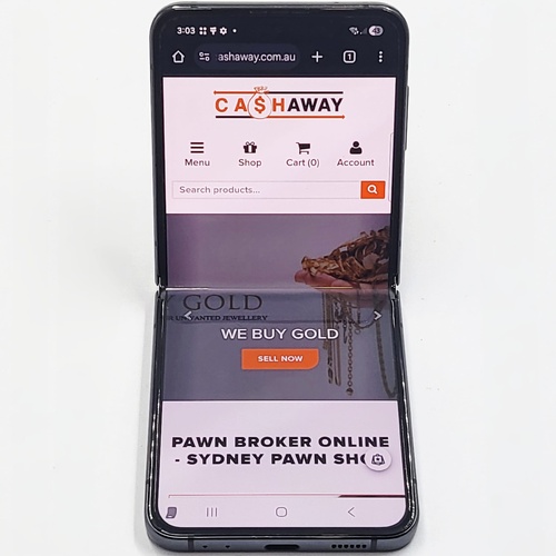 Samsung Galaxy Z Flip4 512GB Graphite Foldable Smartphone 