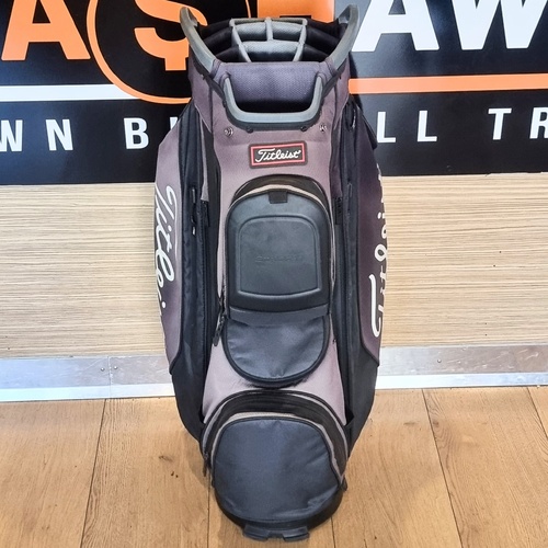 Titleist StaDry Waterproof Cart Golf Bag 14-Way Divider Towel Holder 