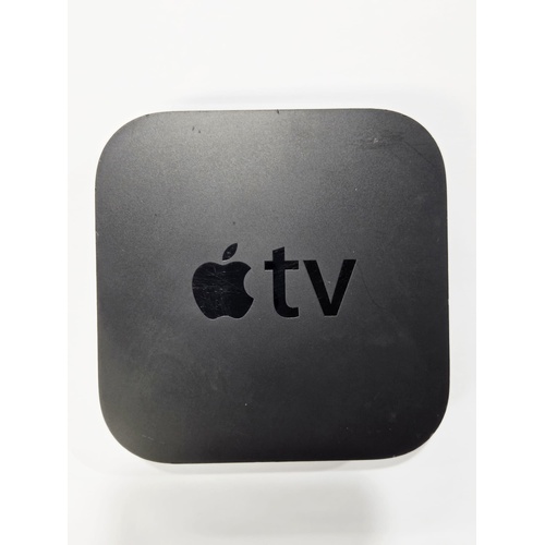 Apple TV 3rd Generation A1469 Media Streaming Player with Remote and Power Cable