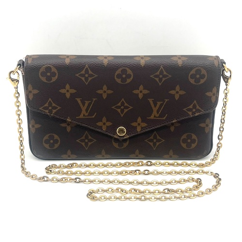Louis Vuitton Felicie Pochette Monogram Canvas Crossbody Bag M81896