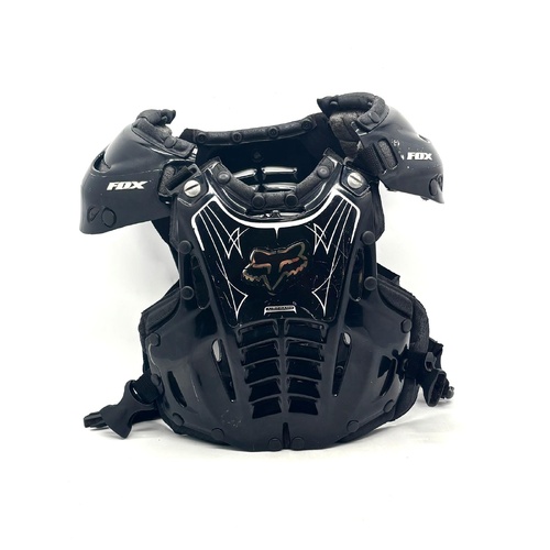 Fox Racing Kids Youth Airframe Motocross Chest Protector Armour Black