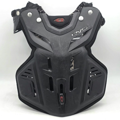 EVS Youth Motocross Chest Protector Roost Guard Black Medium M MTS 110801